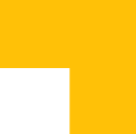Decorative image of a yellow corner box